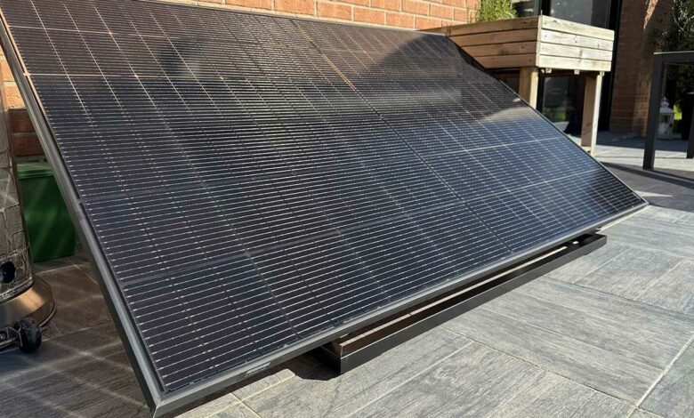 Panneau solaire plug and play Sunity.