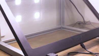 Un verre transparent photovoltaïque.