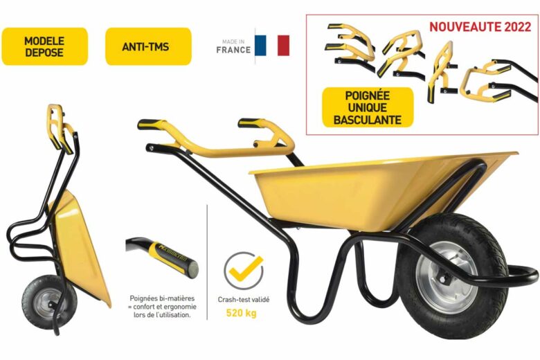 La brouette Flexi-up.