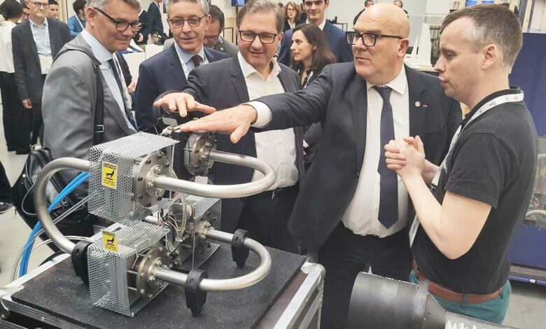 La technologie de Equium dévoilée lors d'un salon.
