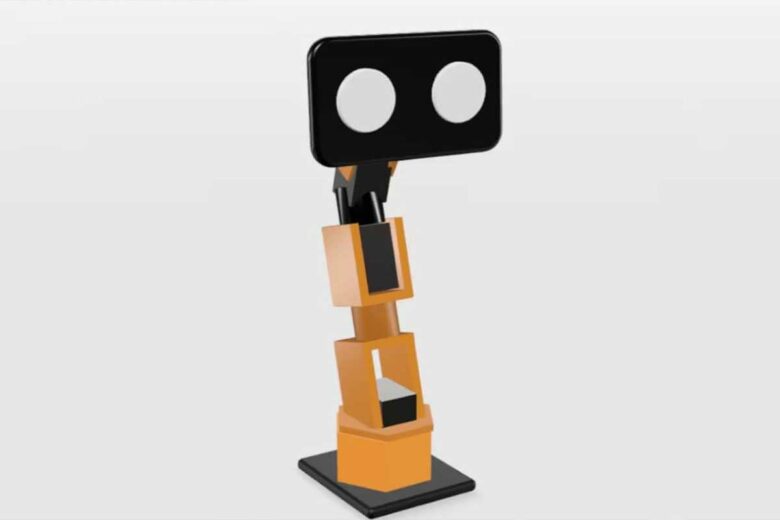 Vision du robot finalisé par Alex Rose.