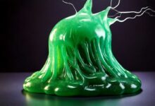 L'invention d'un slime qui produit de l'électricité pour alimenter les sols, les chaussures, etc.