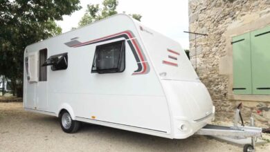 Une caravane de la gamme Easy de Sterckeman.