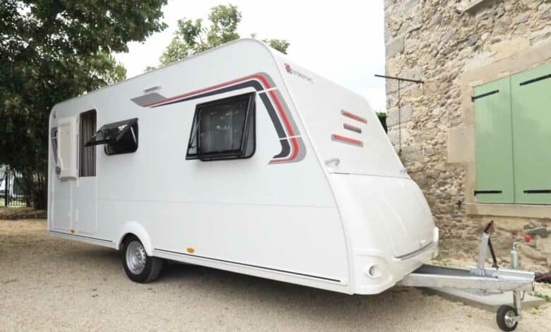 Une caravane de la gamme Easy de Sterckeman.