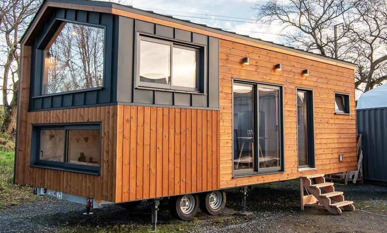 Le nouveau modèle de tiny house de Baluchon.
