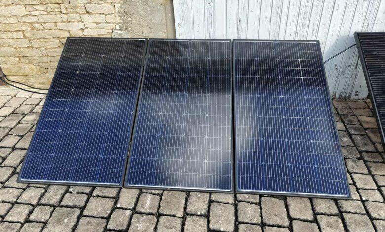 Des panneaux solaires plug and play.