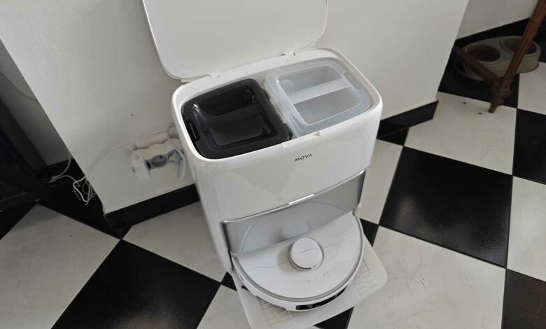 Le robot aspirateur MOVA P50 Pro Ultra.