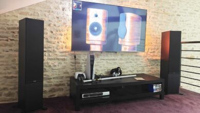 Teufel Stereo L 2 - Paire d'enceintes Actives sur Pied sans Fil.