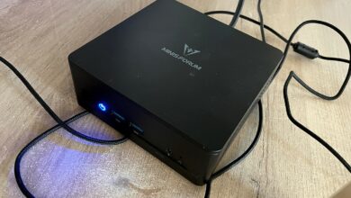 Le mini PC MINISFORUM UM760 Slim.
