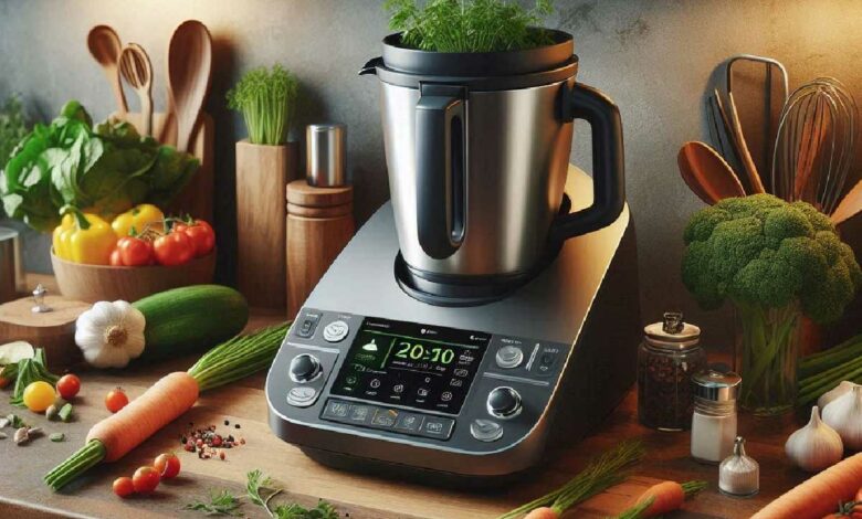 Le Thermomix TM7 imaginé par l'intelligence artificielle COPILOT.