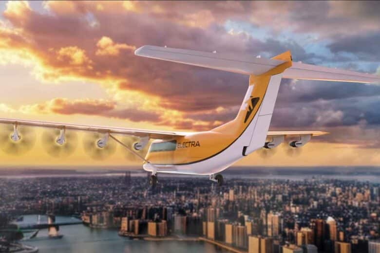 Le projet d'avion 9 places de Electra.