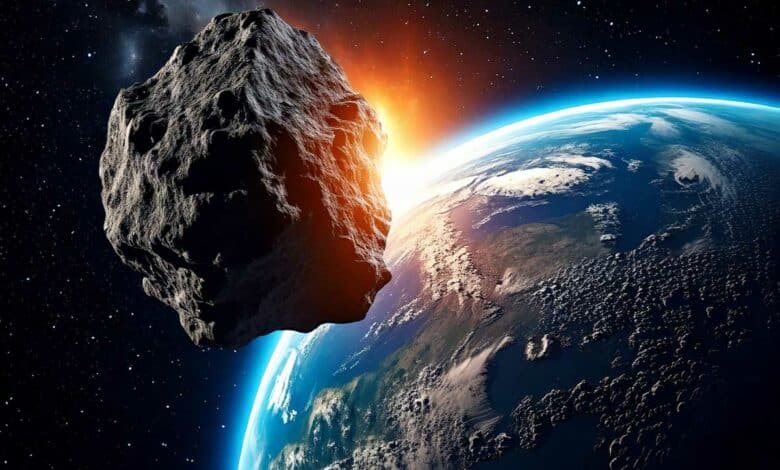 Un astéroïde se dirige vers la Terre.