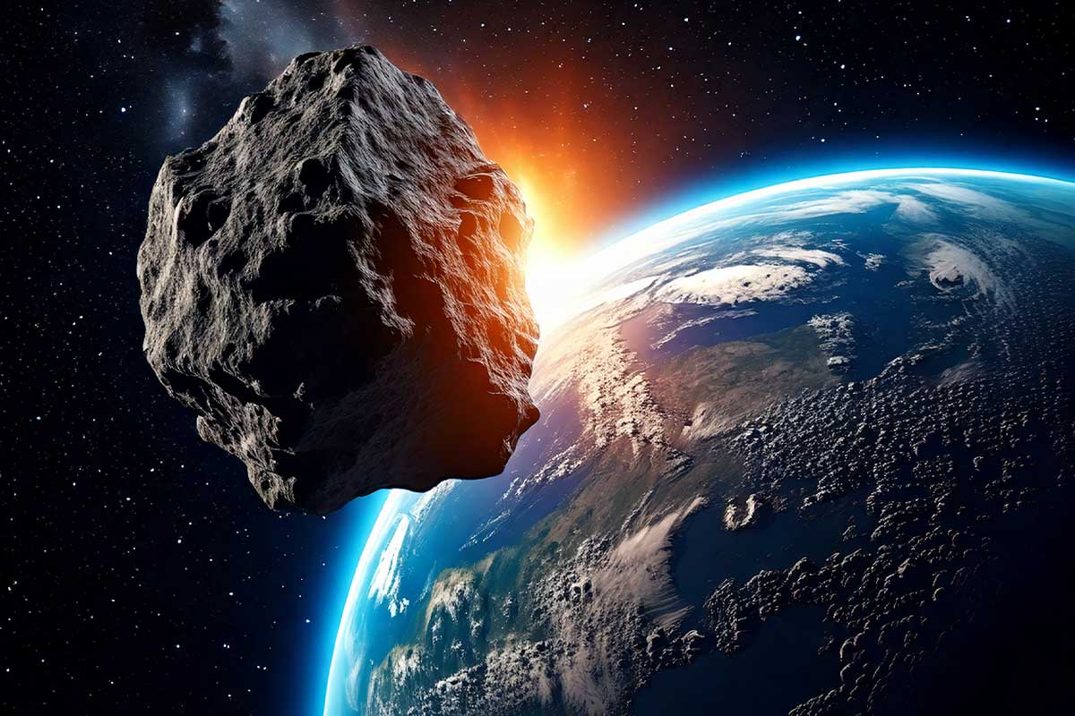 Un astéroïde se dirige vers la Terre.