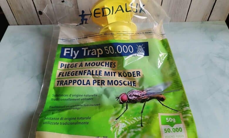 Le piège à mouche Edialux.
