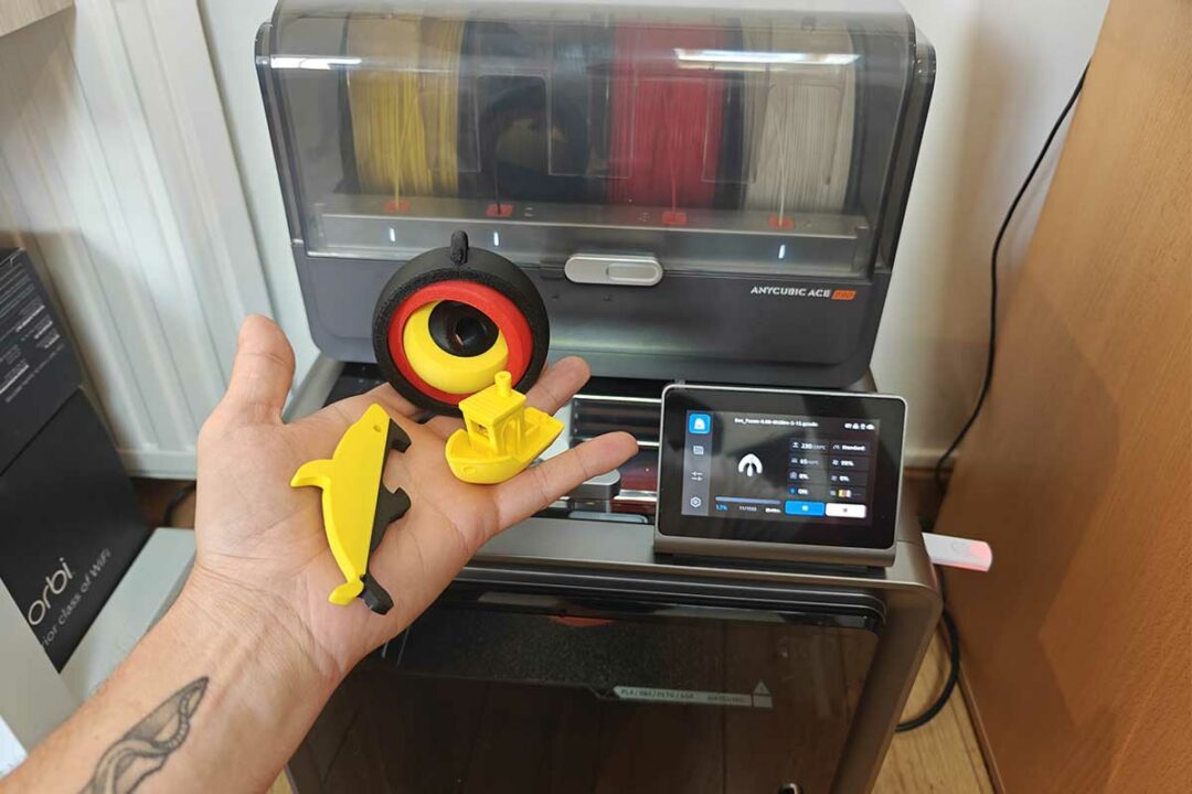 L'imprimante 3D Anycubic Kobra S1 Combo.