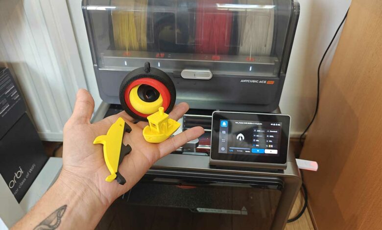 L'imprimante 3D Anycubic Kobra S1 Combo.