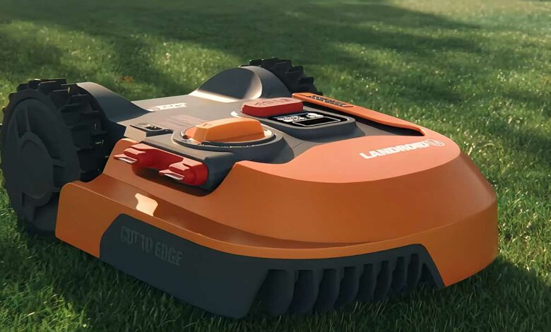 Le robot tondeuse Landroid de WORX.