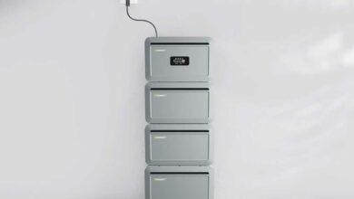 Des batteries NEXA 2000 de Growatt.