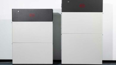 Les deux versions de Battery-Box HVE de la marque BYD.