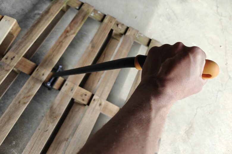 Simple et rapide pour retirer les planches de vos palettes.