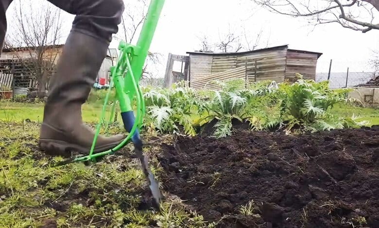Un outil de jardinage.