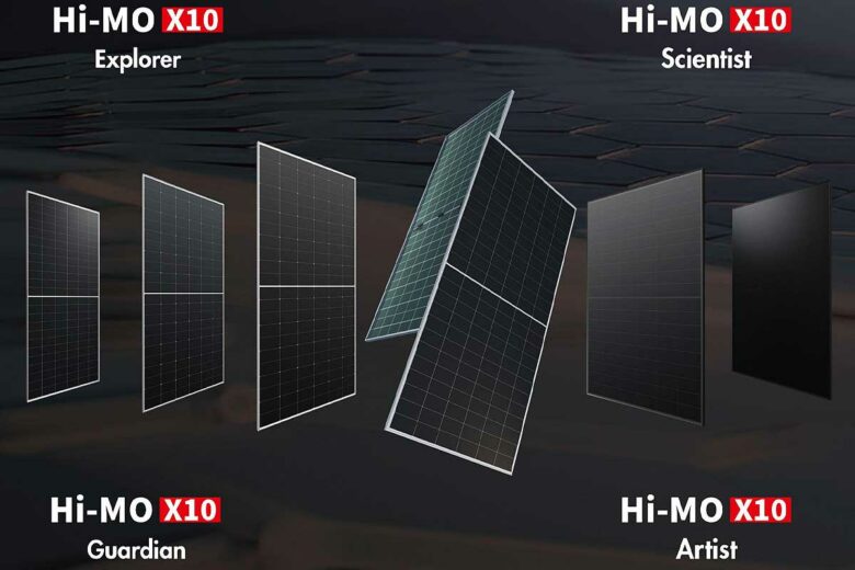 Les panneaux solaires Hi-MO X10 se déclinent en 7 versions différentes.