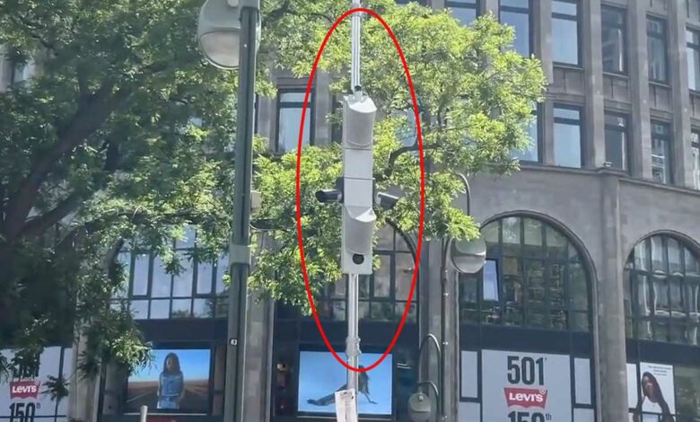 Un radar anti-bruit Hydre en test dans une ville.