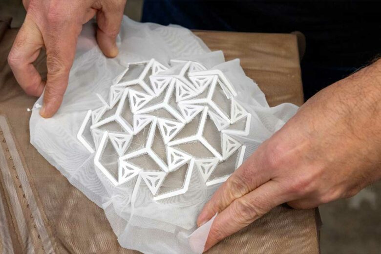 Un matériau flexible pour créer toute sorte de formes pouvant produire de l'énergie.