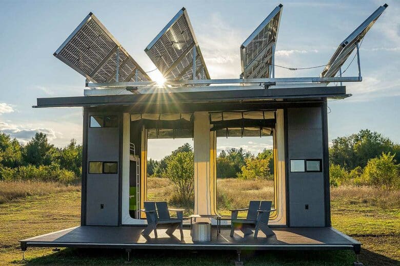 La remorque Canopy de Electric Outdoors.