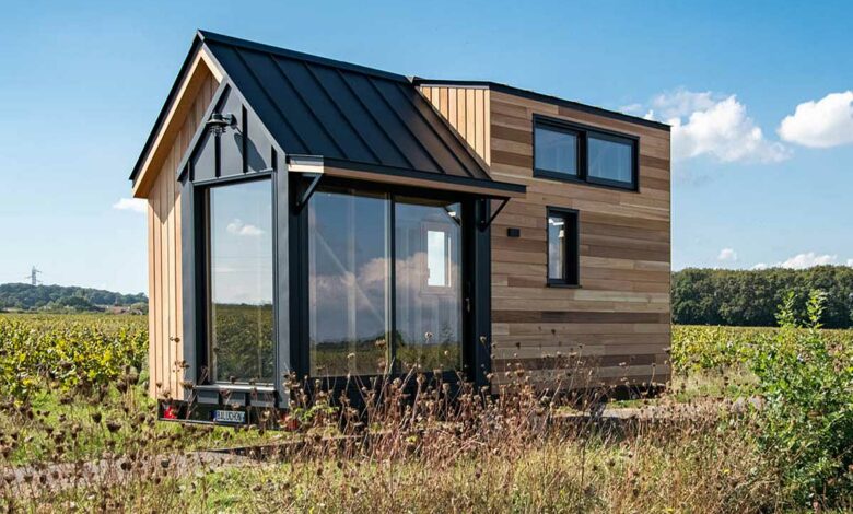 Le dernier modèle de tiny house signé Baluchon.