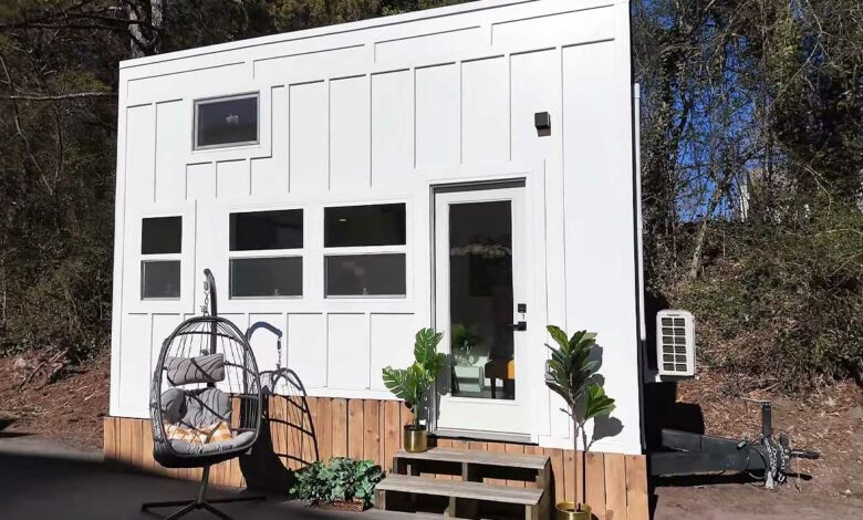 La tiny house Genesis de Dragon Tiny Homes.