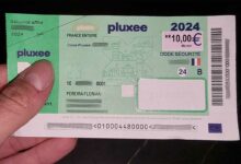 Un ticket restaurant de 2024.