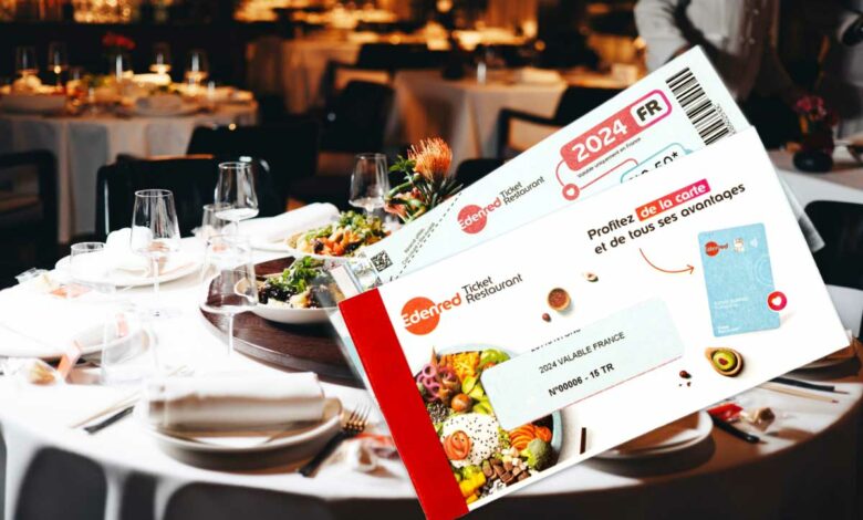 Des tickets restaurant pour payer ses repas.