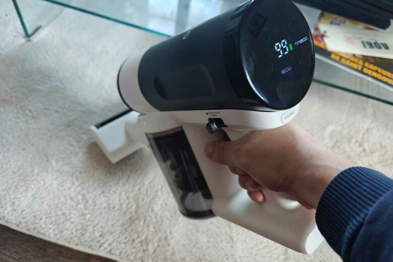 Une mini brosse très commode.