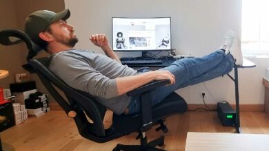 Chaise de bureau ergonomique avec système de siège dynamique BS14 (BS14)