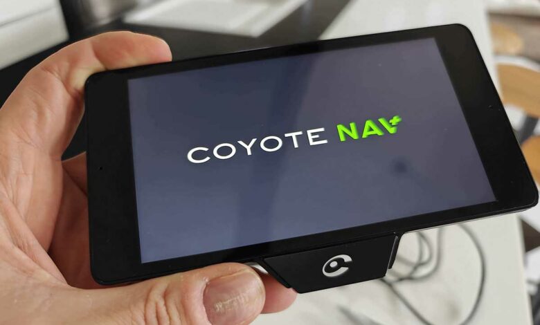 Coyote NAV+ (France) - Assistant d'Aide à la Conduite - GPS Coyote avec Cartographie 3D.