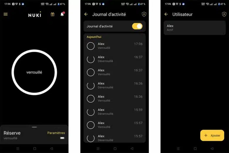 Une application dédiée, fluide et intuitive.