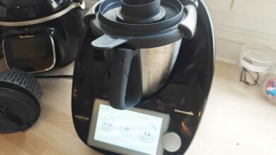 Un Thermomix dans une cuisine.