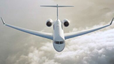 Le nouveau jet privé de Bombardier, le Global 8000.