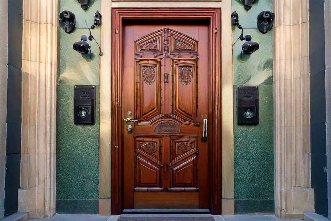 Une porte d'entrée ultra sécurisée.