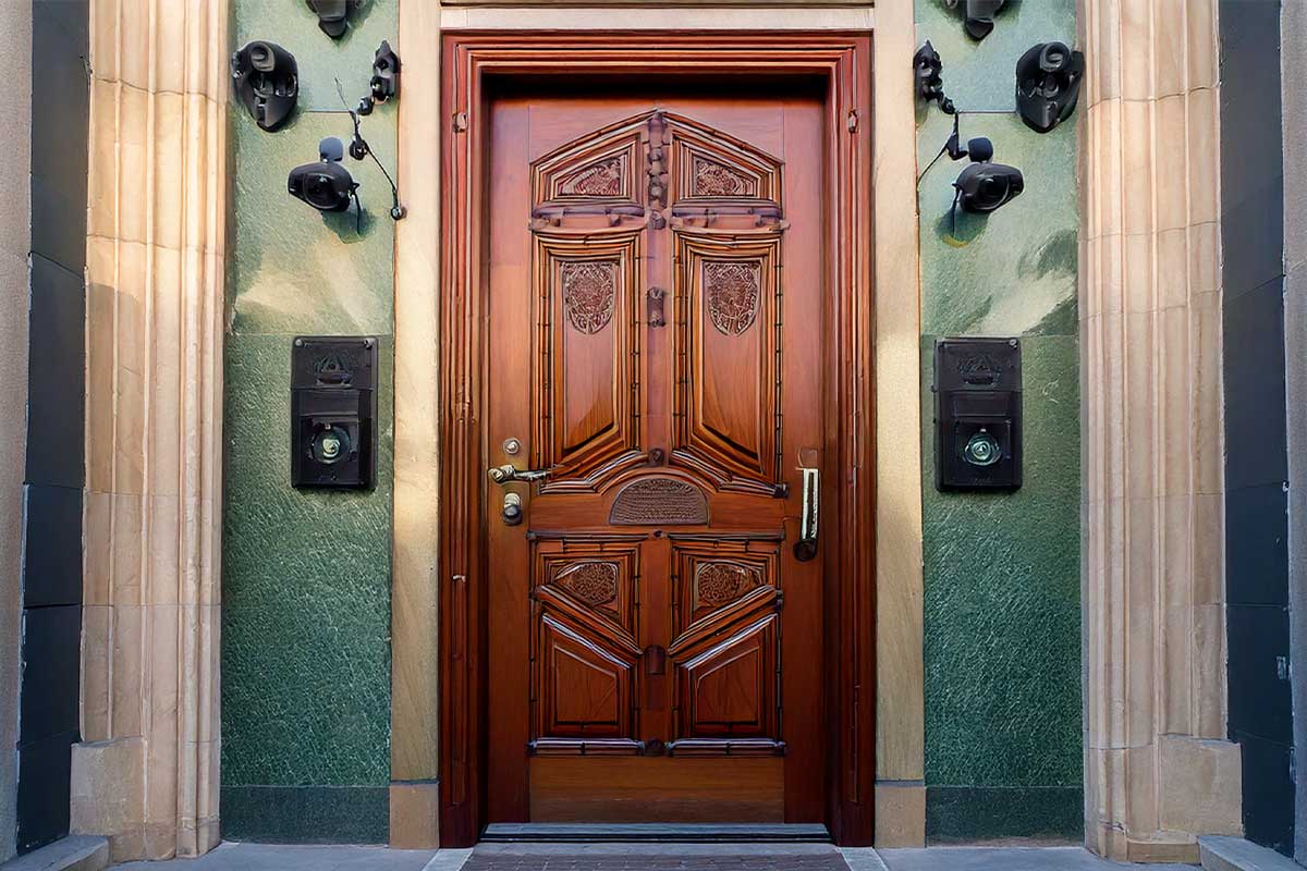Une porte d'entrée ultra sécurisée.