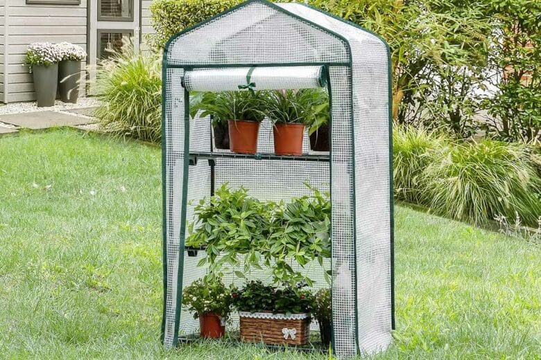 Une mini serre pour faire ses plantations.