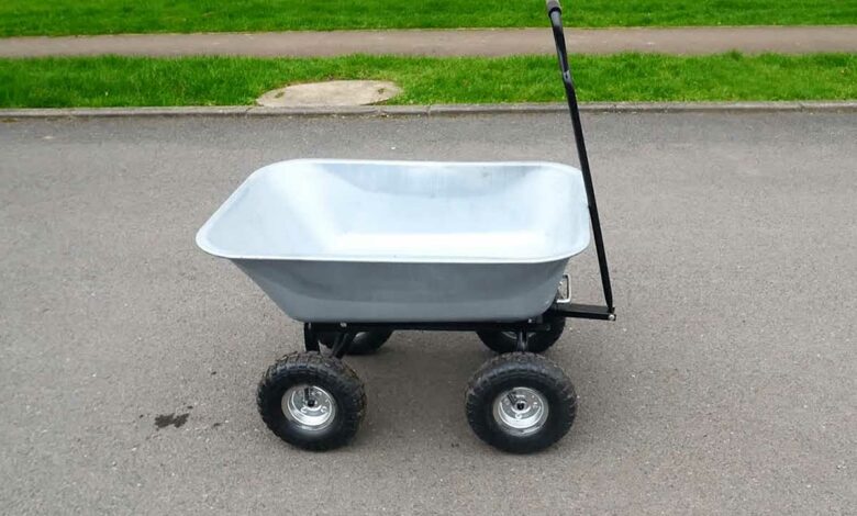 Un chariot de transport.
