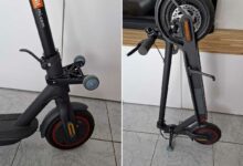 Trolley pour transporter ou ranger sa trottinette.