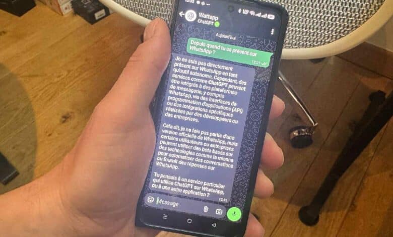 ChatGPT s'invite sur WhatsApp.
