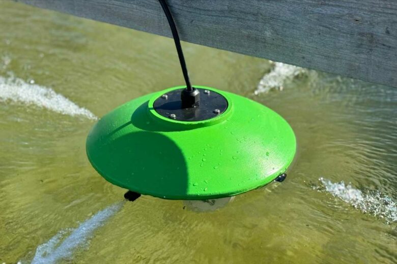 Une pompe à 4 difuseurs.