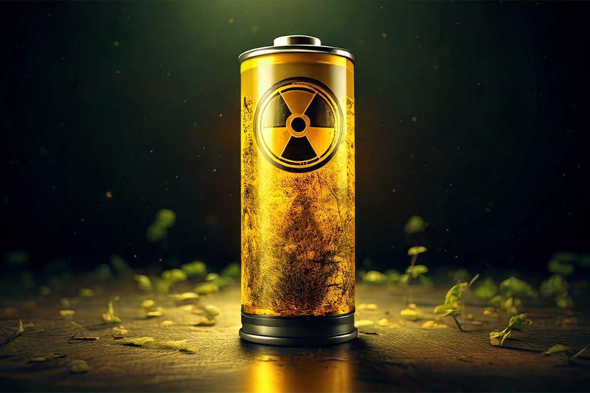 Une pile nucléaire.
