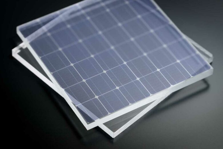 Des cellules solaires transparentes.