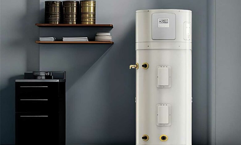 Le Heat Pump Water Heater de Midea.
