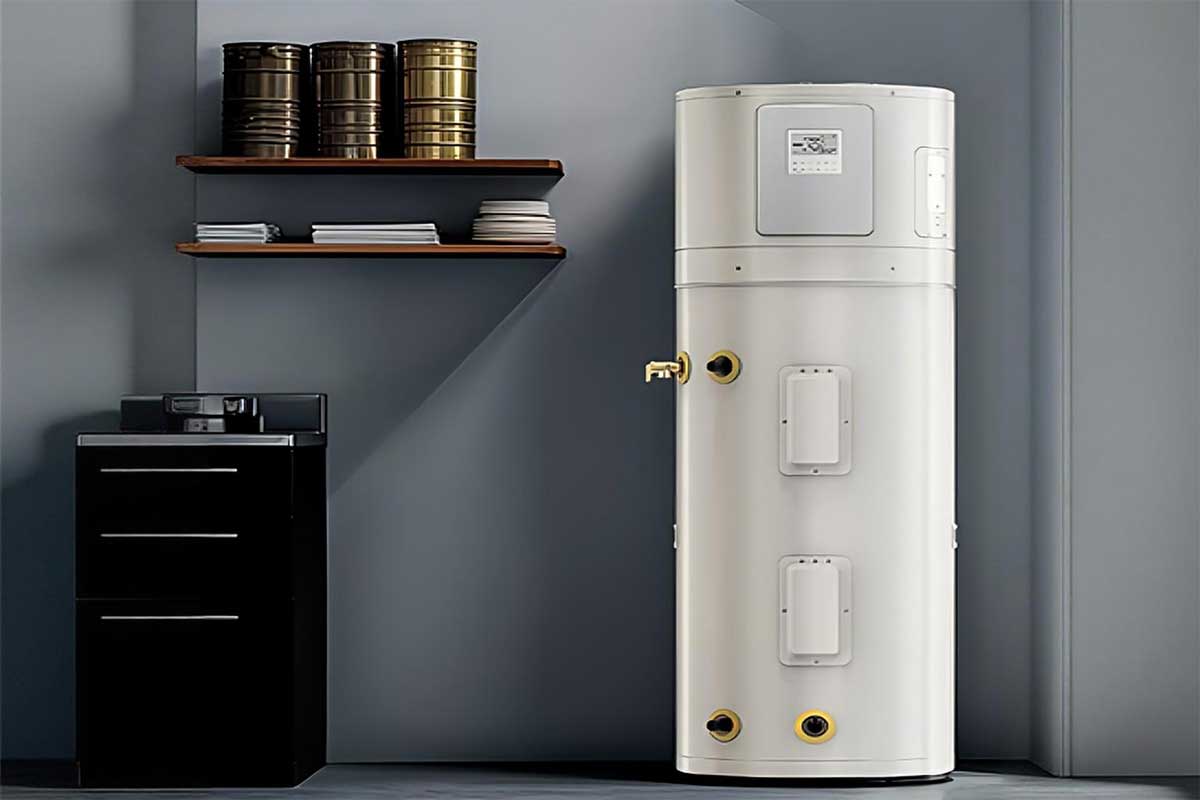 Le Heat Pump Water Heater de Midea.